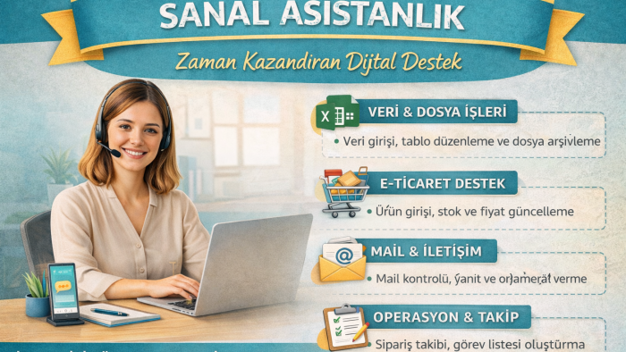sanal asistanlığınızı yaparım