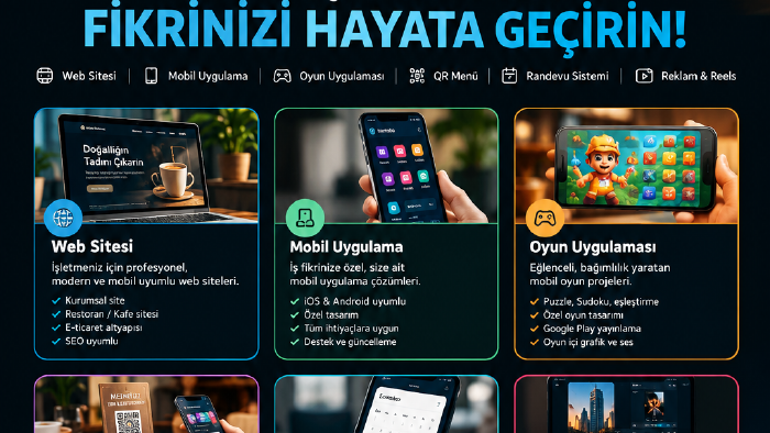 mobil oyun uygulaması yapmaktayım