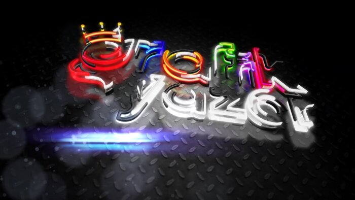 3D neon çizgi intro hazırlarım