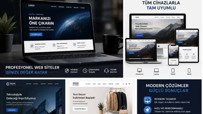 işletmenize özel web sitesi geliştiririm