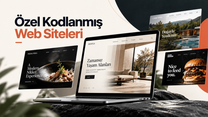 özel kodlanmış modern web siteleri geliştiririm