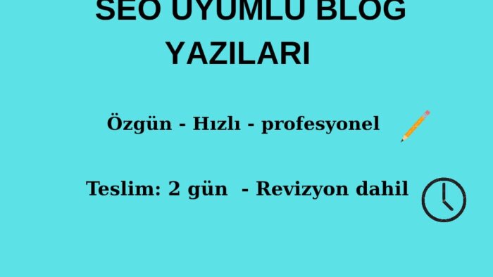 açıklayıcı ve etkili yazılar yazarım