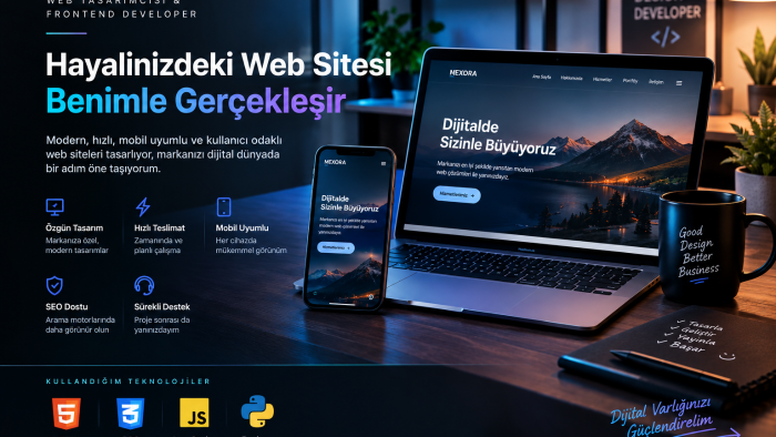 işletmenize özel web siteleri yaparım