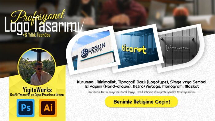 size özel özgün ve kaliteli logolar tasarlayabilirim