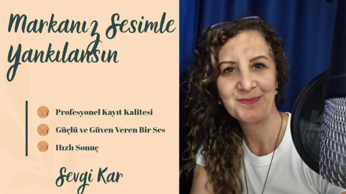 profesyonel seslendirme yapmaktayım