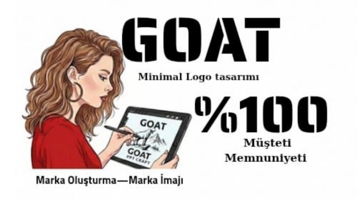 markanıza özel minimal ve modern logo tasarımı yapıyorum
