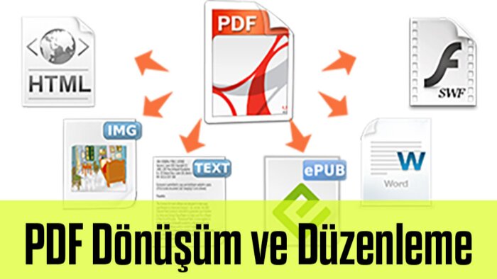 pdf düzenlemelerinizi ve dönüşümleri yapabilirim