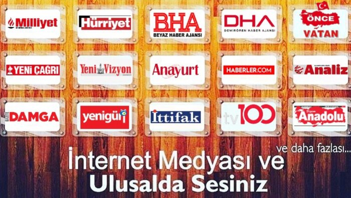 onlarca haber sitesinde haberlerinizi çıkarırım
