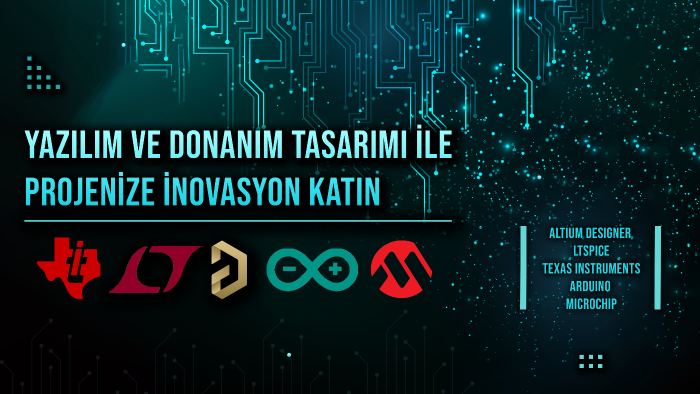 elektronik devre tasarımı ve yazılımı yapmaktayım