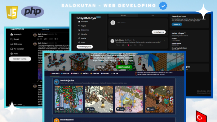 sıfırdan dinamik bir web sitesi yapabilirim