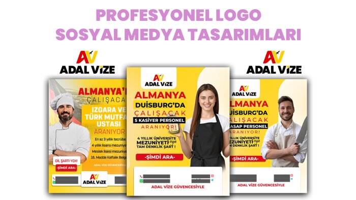 logonuzu istediğiniz tarzda tasarlayabilirim