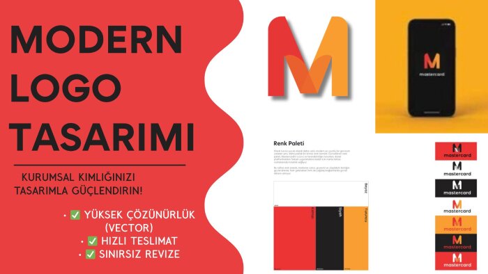 modern logo tasarımı yaparım