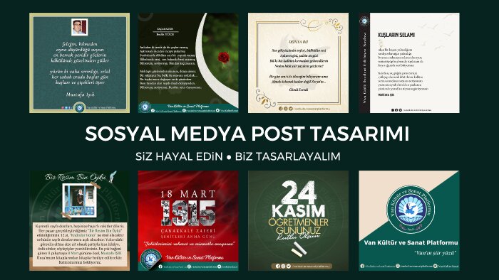 markanıza özgün sosyal medya tasarımları yapabilirim