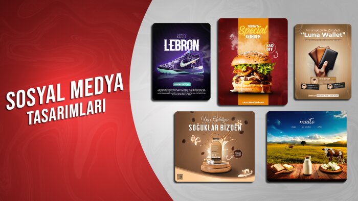 sosyal medya için profesyonel ve estetik tasarımlar yaparım