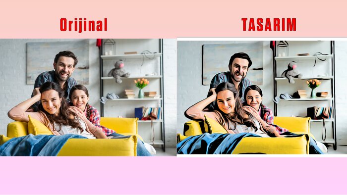 fotoğraflarınızı yağlı boya tablosuna dönüştürüyorum