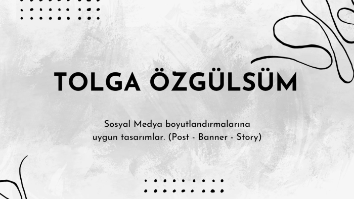 sosyal medya hesaplarınız için görseller tasarlayabilirim