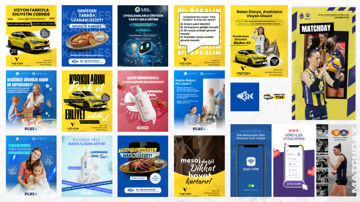sosyal medya görsellerinizi tasarlayabilirim