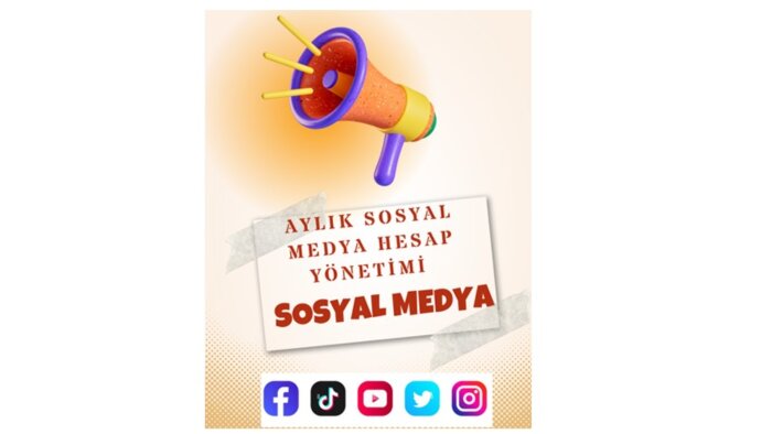 sosyal medya hesaplarınızı aylık yönetebilirim