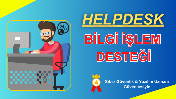 bilgi işlem hizmeti desteği sağlarım