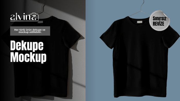 dekupe & mockup işlemlerinizi yapabilirim