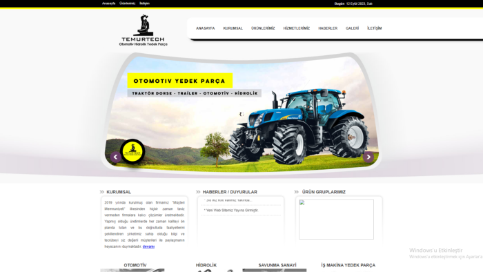 profesyonel kurumsal web sitenizi tasarlarım