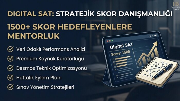 Digital SAT için stratejik kaynak ve skor danışmanı olurum