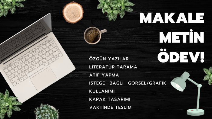 istediğiniz bir konuda makale yazabilirim