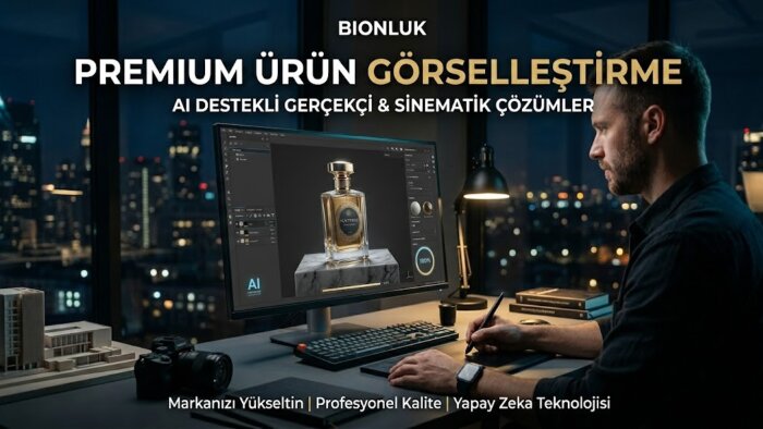 AI destekli premium ürün görselleştirme yaparım