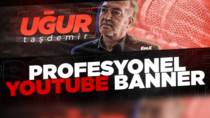 youtube kanallarınız için banner tasarımı yapabilirim