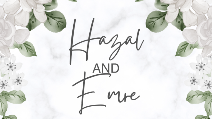 istediğiniz formatta davetiye hazırlarım