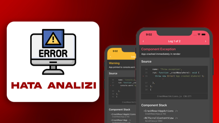 React Native de yaşadığınız hatalarınızı çözerim