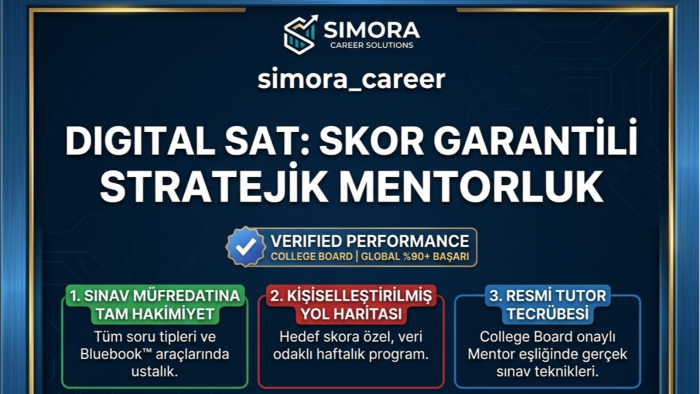 Digital SAT sınavı için teknik strateji danışmanlığı sunarım