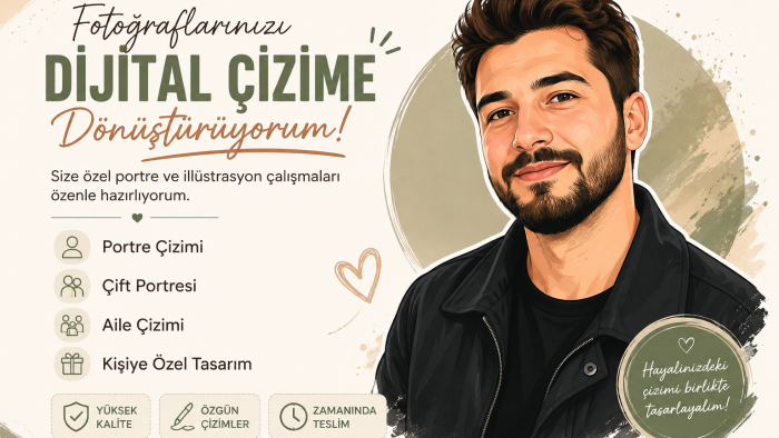dijital çizim yaparım