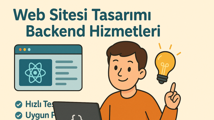 web geliştirme hizmeti sunarım
