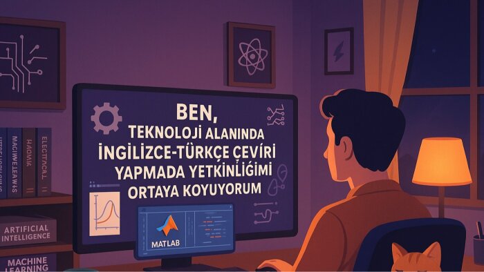 teknoloji alanında etkili ve doğru çeviri yapıyorum
