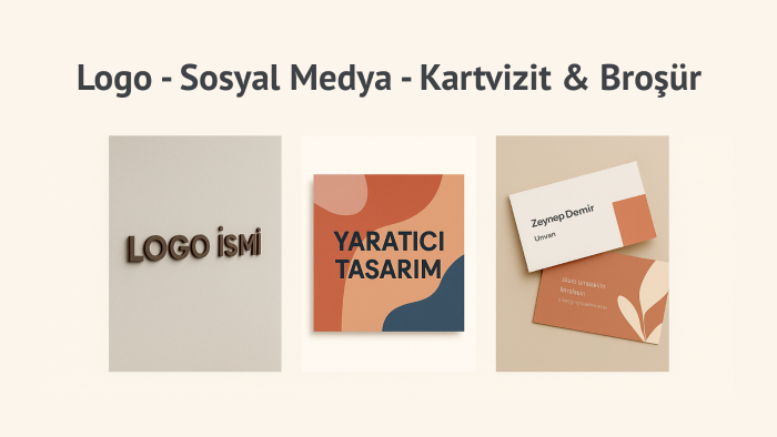 işinizi öne çıkaracak modern tasarımlar üretebilirim