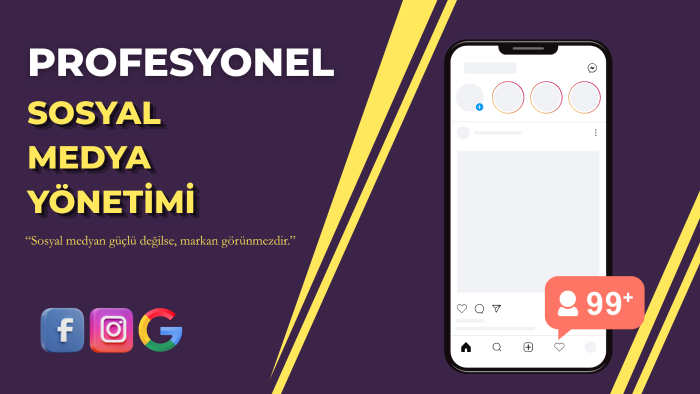 sosyal medyanızı profesyonel bir şekilde yönetirim