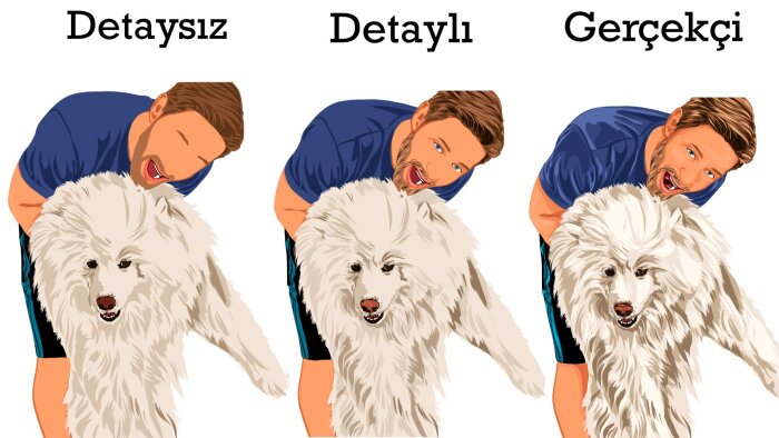 kişiye özel dijital portre çizimi yapıyorum