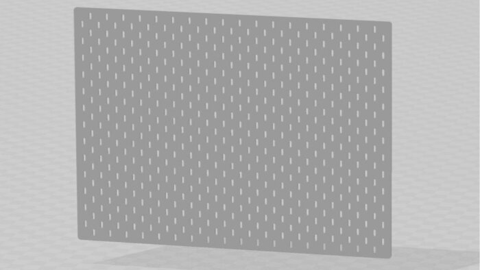 3d delikli pano tasarımı yapıyorum