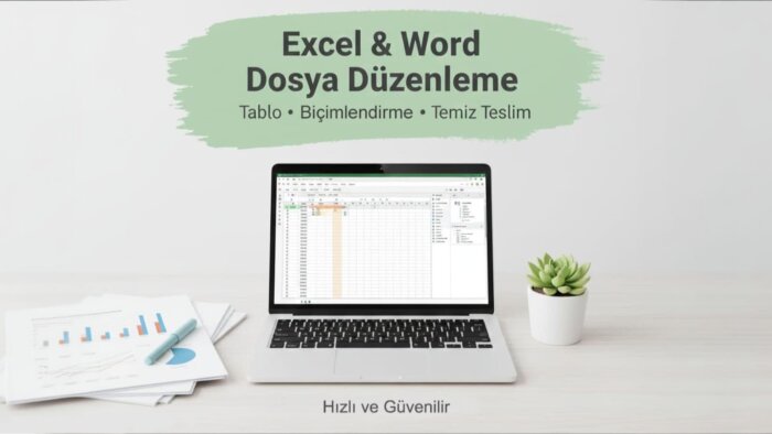 Excel ve Word dosyalarınızı düzenlerim
