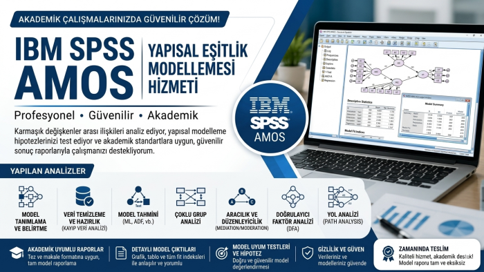 AMOS modellemesi yapabilirim