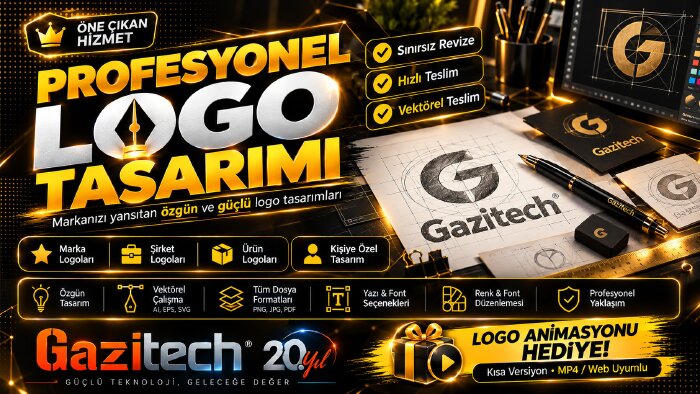 markanızı öne çıkaran profesyonel logo tasarlarım