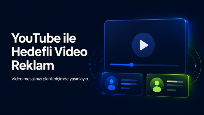 YouTube video reklamlarınızı planlar ve yönetirim