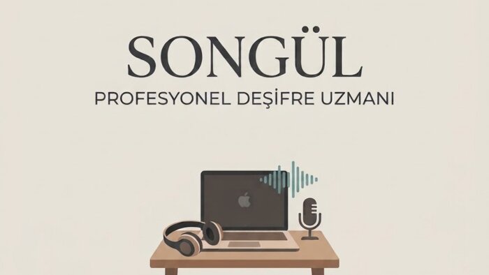 ses ve video kayıtlarınızı hızlıca deşifre ederim