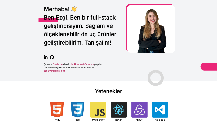 kişisel web sitenizi kodluyorum