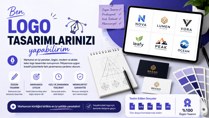 özgün ve profesyonel logo tasarımı yapabilirim