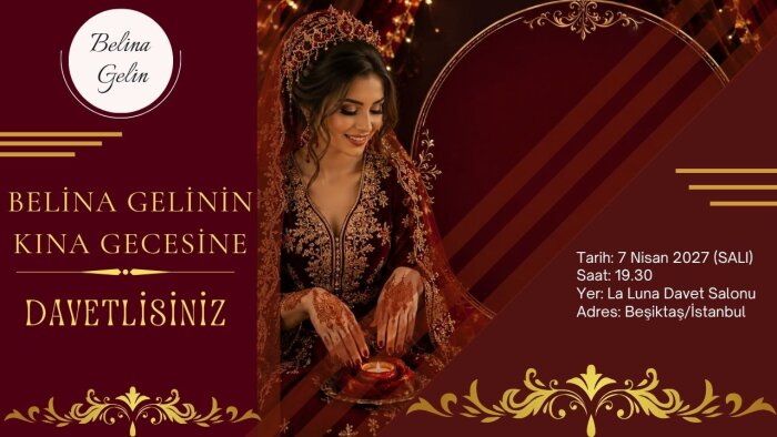 hayallerinizdeki davetiyeyi şık tasarımlarla buluşturuyorum