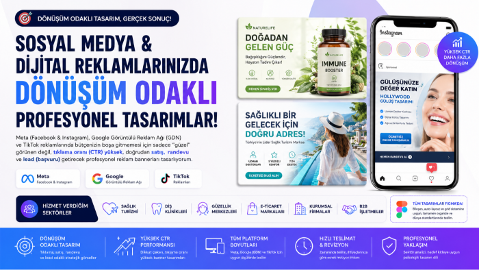 profesyonel reklam afişi & banner tasarlarım