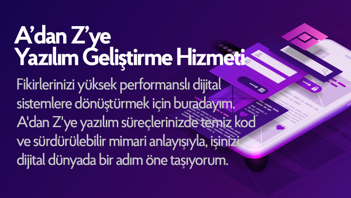 fikrinizi A'dan Z'ye ürüne dönüştürürüm