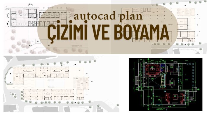 mimari planlarınızı özenle çizerim